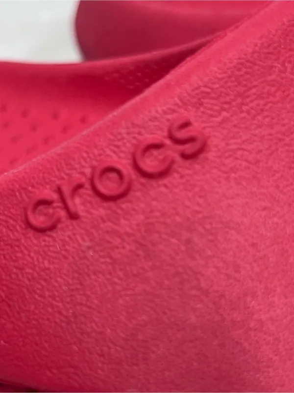 Crocs Recovery Slides Red unisex women’s 6 sandals - Image 2