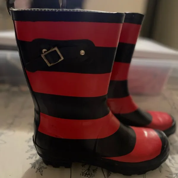Tommy Hilfiger Striped Hilfiger rain boots - Image 4