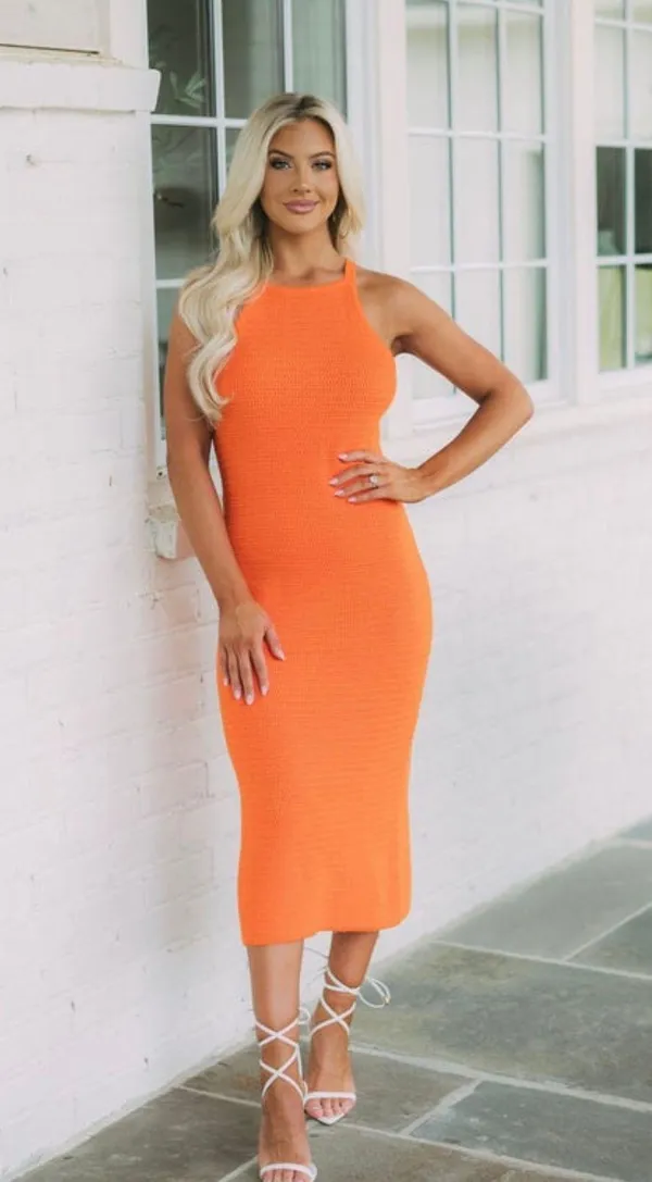 Orange Dress - Image 2