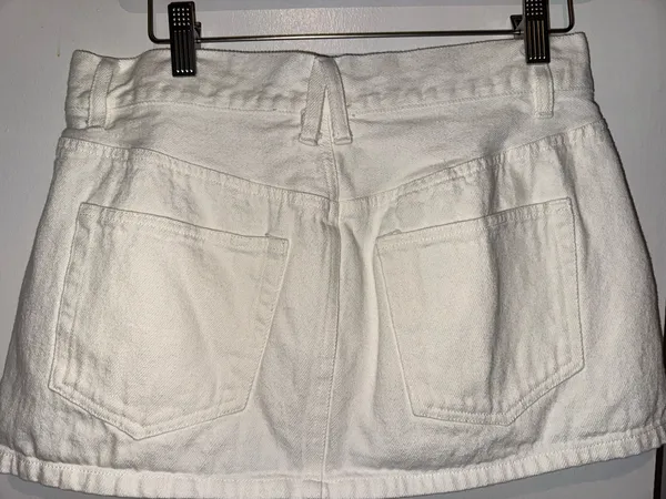 Olivaceous Skirt Mini White - Image 2