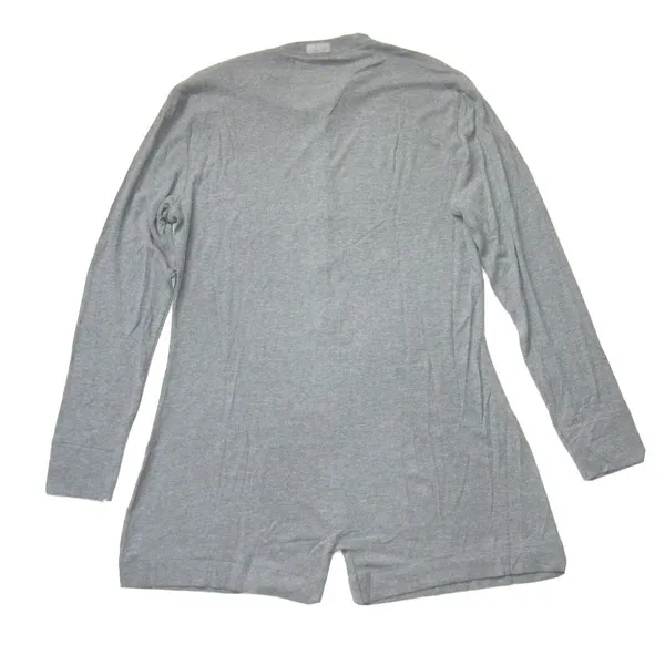 NWT Skims Soft Lounge Ribbed Stretch Jersey Playsuit in Gray L/S Romper 3X - Image 5