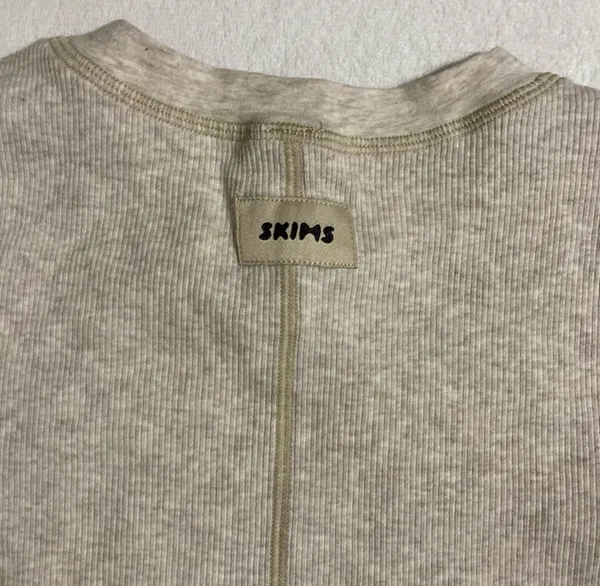 SKIMS Cotton Rib T-Shirt XS - Image 4