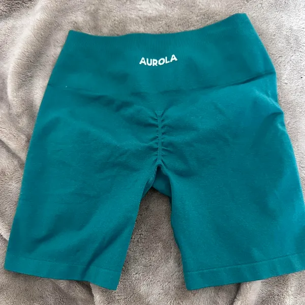 Aurola turquoise workout shorts Green Size XS - Image 3