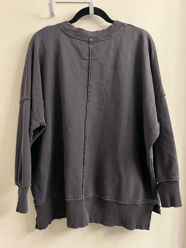 Aerie Grey Crewneck Pullover Small - Image 7