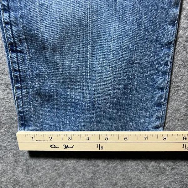 Wrangler Twenty X Jackson Womens 7/8 30 Medium Wash Slim Straight‎ Leg Jeans - Image 4