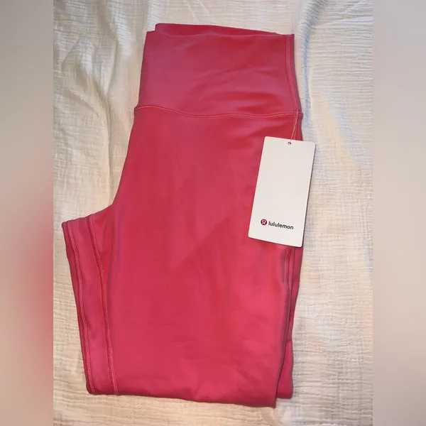 Lululemon Align HR Pant 28” Double Lined | Sakura Pink (SAKP) | Size 14 |‎ NWT - Image 6