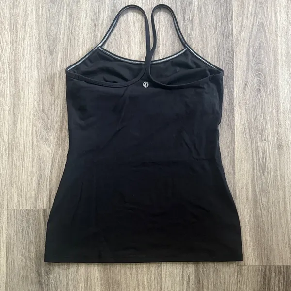 Lululemon Athletica Black Y Tank Top 6 - Image 3