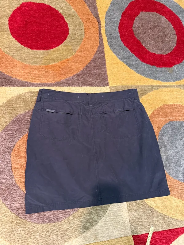 Columbia Sportswear Company Black Drawstring Athletic Skort Built in Shorts M - Image 4