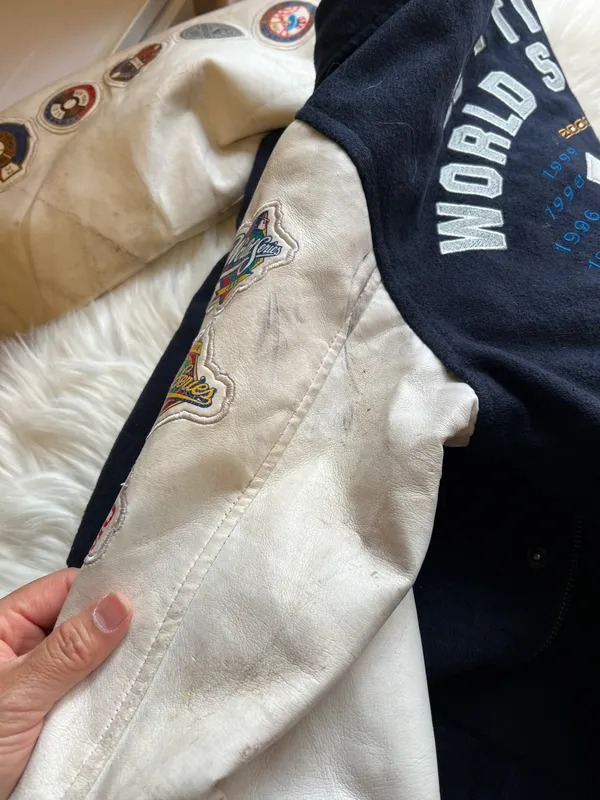 New York Yankees Bomber Blue Size L - Image 18