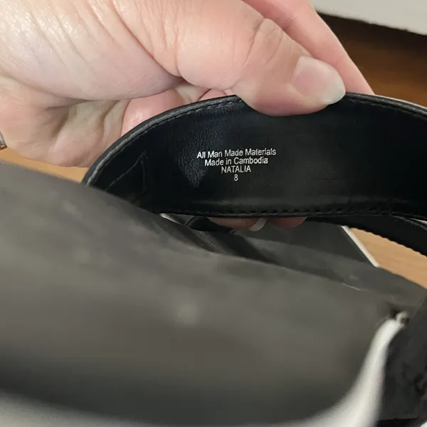 Dr.‎ Scholl's Womens Black Natalia Lightweight Slides Comfort Sandals Size 8 - Image 4