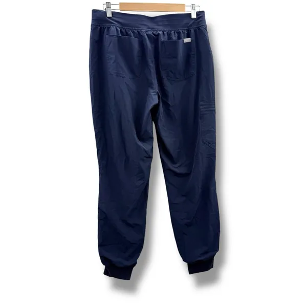 Figs Zamora Freex‎ Lined Jogger Scrub Pants in Navy Blue Sz M Nurse Doctor Vet - Image 4