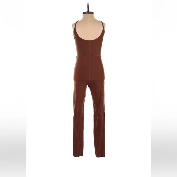 Aritzia Wilfred Free Divinity Jumpsuit brown - Image 4