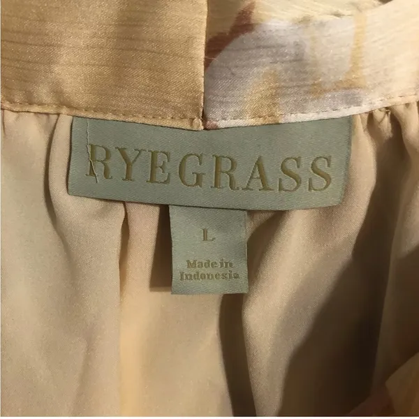 New with tags Ryegrass Women Sunkiss PeachFloral Sleeveless Tie Halter Dress S-L - Image 5