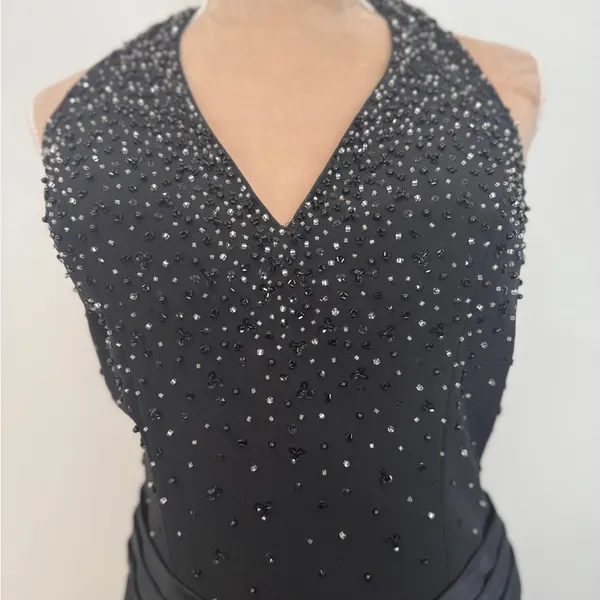 Jovani‎ Black Beaded Prom Dress - Image 12