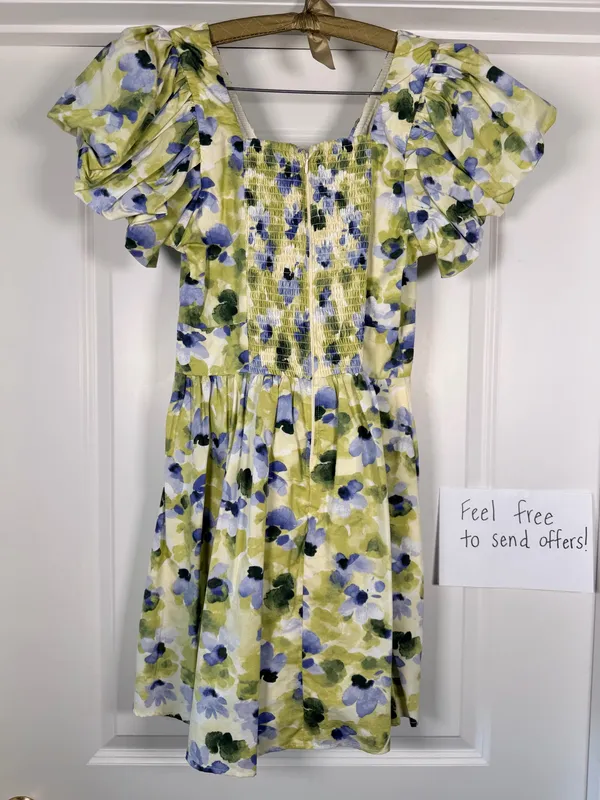 Abercrombie and Fitch Floral Dress with Shorts - Image 2