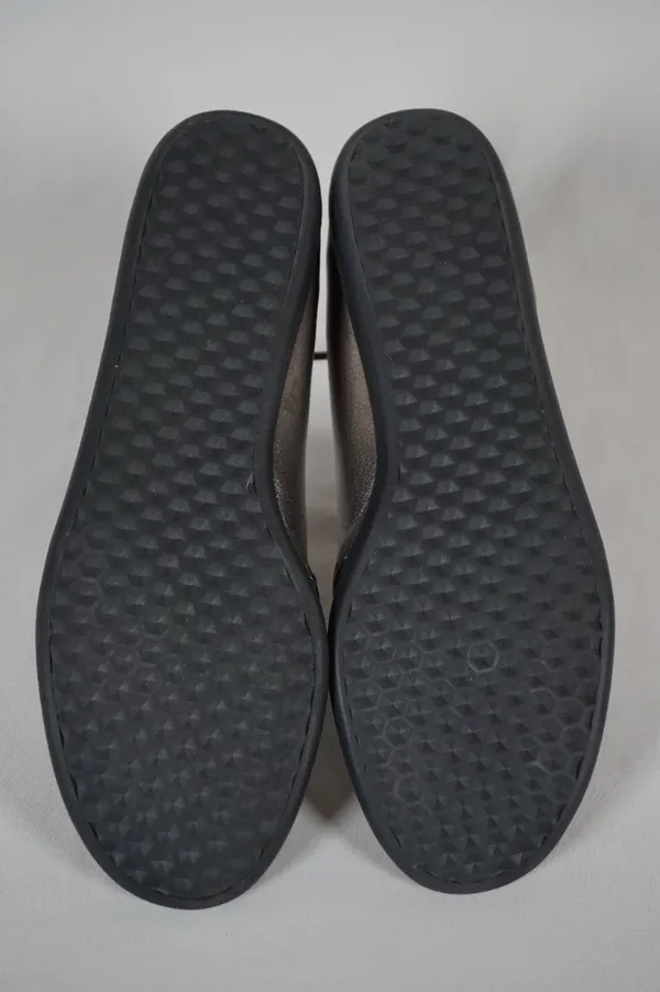Dr. Scholls Advanced Comfort Series Silver Slip Ons Flats Womans Size 10 - Image 3