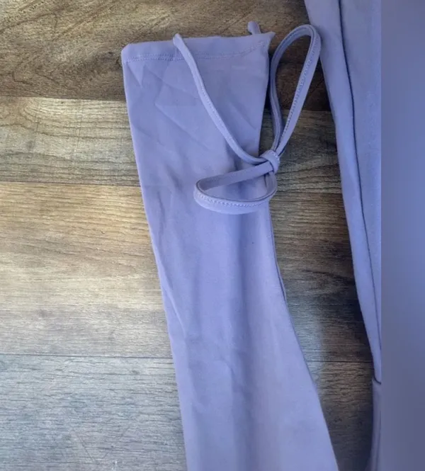🍬 NWT Aotasely Lavender Long Sleeve Mini Dress - Image 3