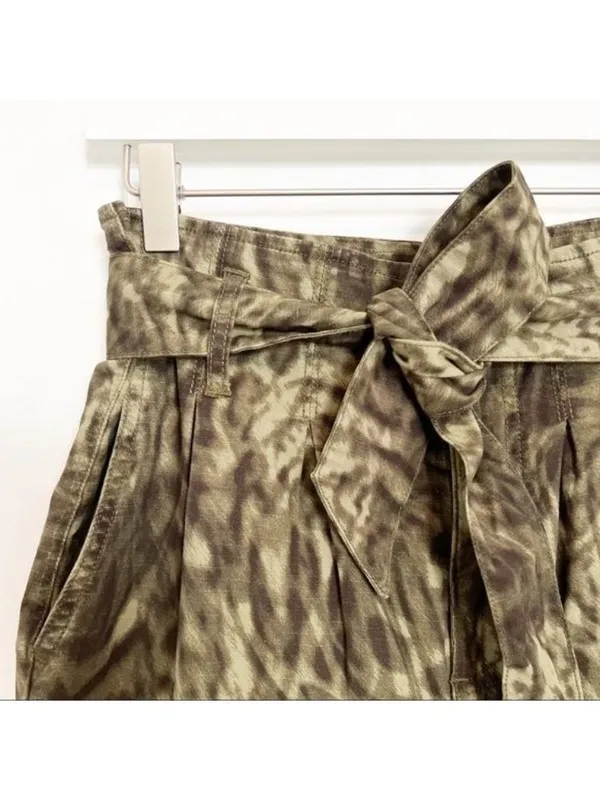 Good‎ American Paperbag Straight Leg Pants 25 Gorpcore Utility Minimalist Chic - Image 5