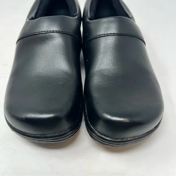 Klogs Mission Black Leather Slip Resistant Nursing Work Clogs Women’s Sz 6 - Image 8