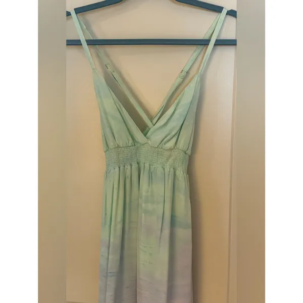 Gypsy Mint Maxi Women's Sz Medium Pastel Gradient Maxi Dress - Image 3