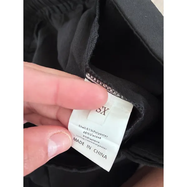 PrettyGarden Women Black 2 Piece Vest and Shorts Set Suit Size XS NWT - Image 5