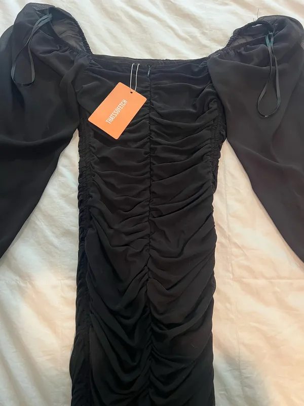 That’s So Fetch Mini Black Dress - Image 7