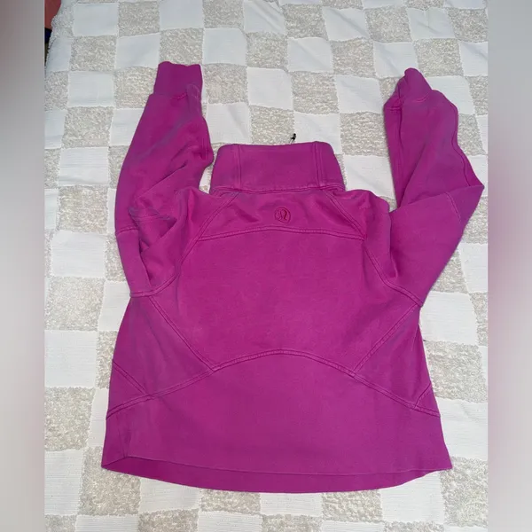 Lululemon Scuba Oversized Funnel Neck Half-Zip
Ripened Raspberry XS/S‎ - Image 6