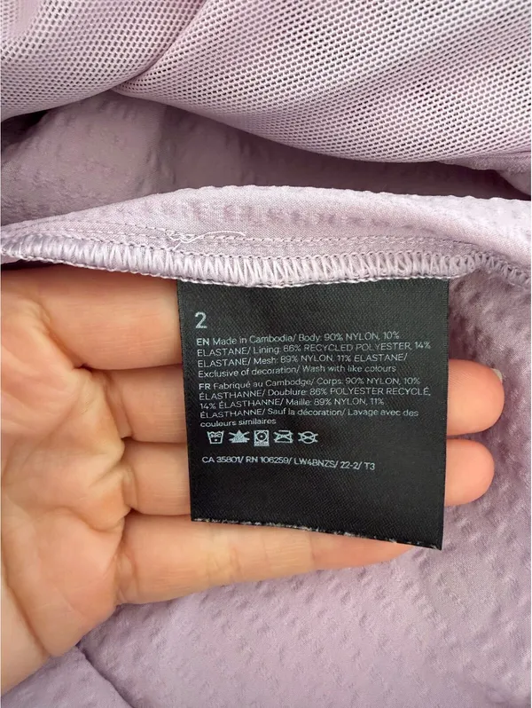 Lululemon Pack Light Pullover Packable Jacket Dusty Rose Size 2 Sporty - Image 5