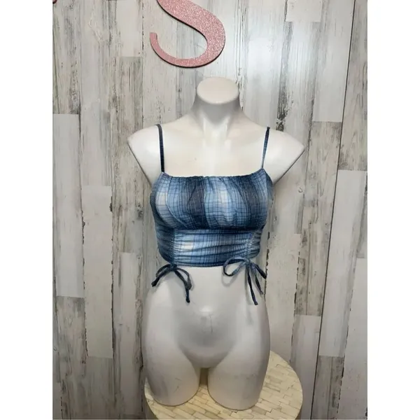 Aeropostal blue crop top size XS - Image 3