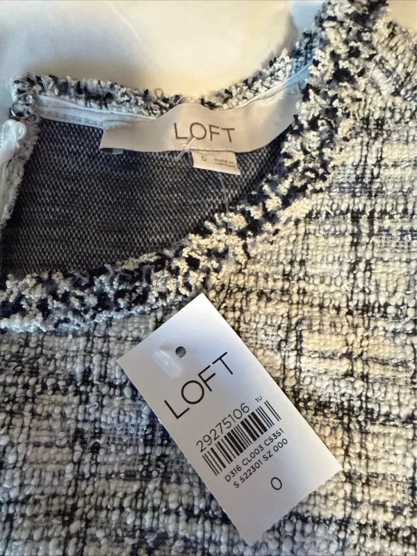 Loft Plaid Dress  - Image 4