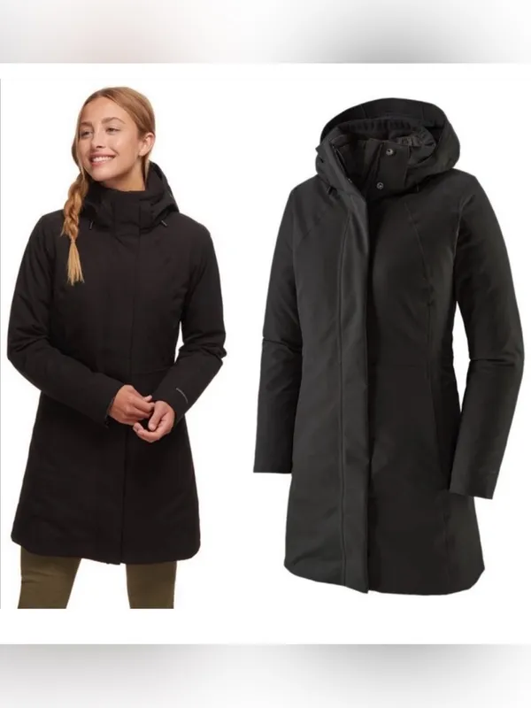 Patagonia Women’s Tres 3-in -1 Parka Coat Jacket Black Size XS - Image 2