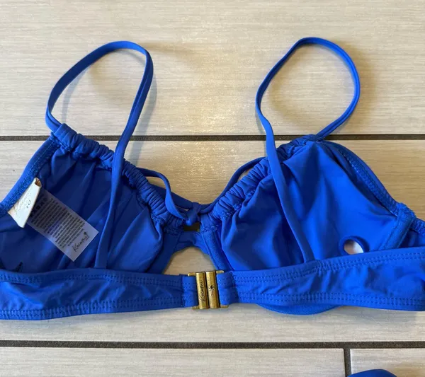 Kaiami Bikini Top Blue Size M - Image 3