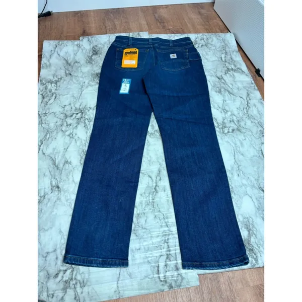 Carhartt Rugged Flex Relax Fit Jeans Straight Leg Womens 6 NWT denim workwear - Image 6