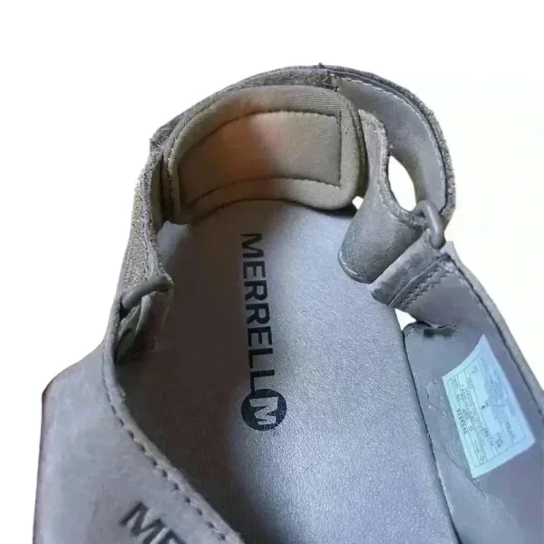 Merrell Around Town Sunvue Leather Strap Sandals in Stone Size 7‎ Comfort Shoes - Image 9
