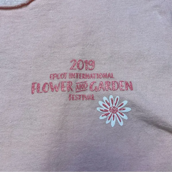 Disney Parks 2019 Epcot Flower Garden Party Festival Spirit Jersey Medium Minnie - Image 3