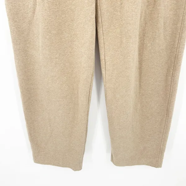 Vince Womens Tan Brushed French Terry Minimalist Straight‎ Leg Pants L - Image 4