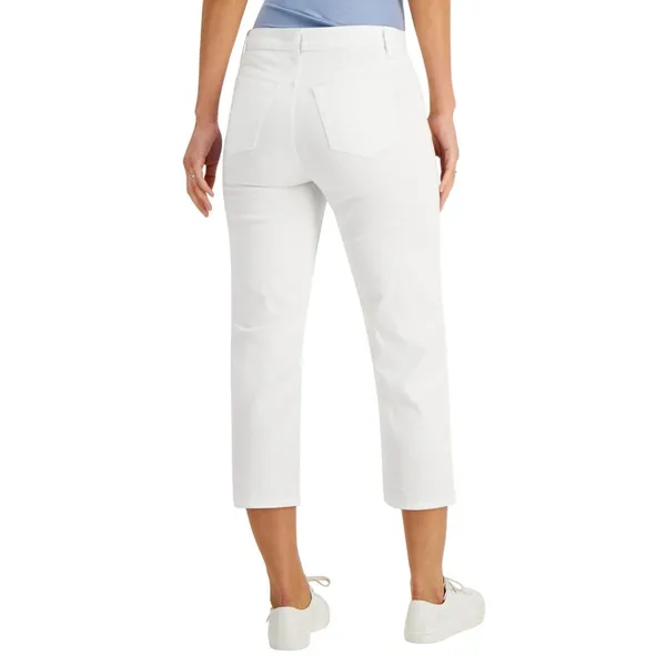 NWT Style & Co Womens High Rise Cropped Jeans White 12 - Image 2