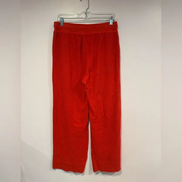 Red aerie‎ textured straight leg pants - Image 4
