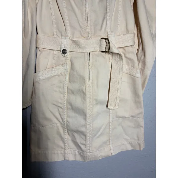 Ulla Johnson Cori Denim Mini Dress Oat Sz 0 Boho - Image 3
