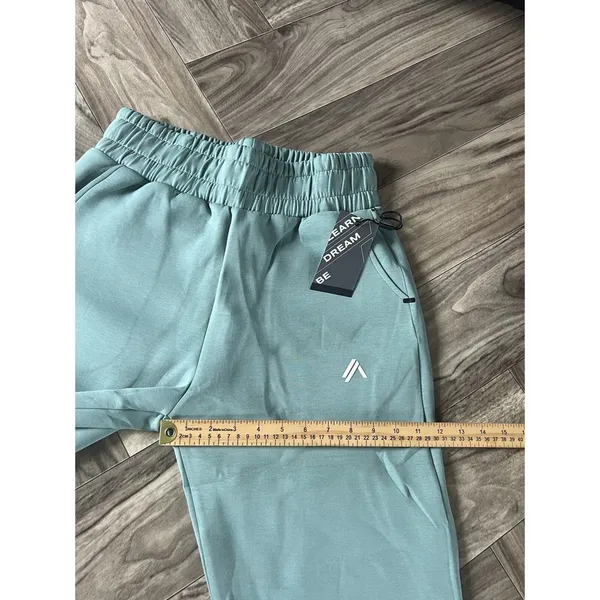 ALPHALETE WOMEN'S ELMTS RELAXED CUFFED JOGGER - Teal , Size Medium - Image 7