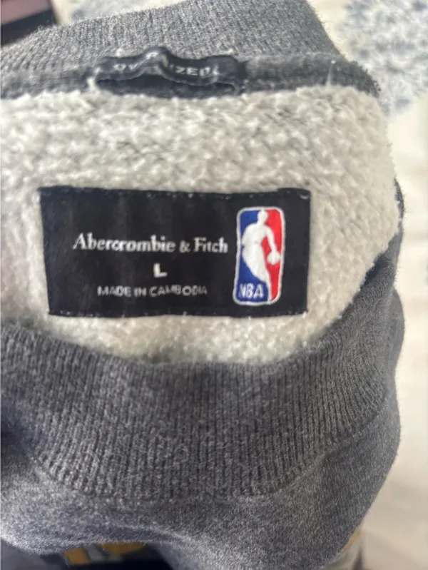 Abercrombie hoodie Gray Size L - Image 3