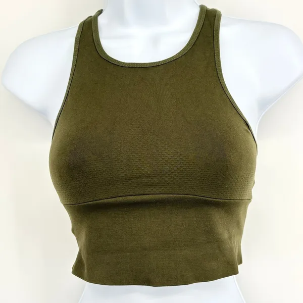 Free People Movement Every Single Time Tank Top Women XS/S Green Yoga Pilates - Image 3