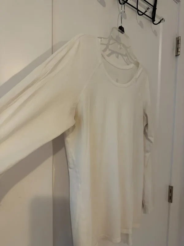 White Lululemon Long Sleeve - Image 2