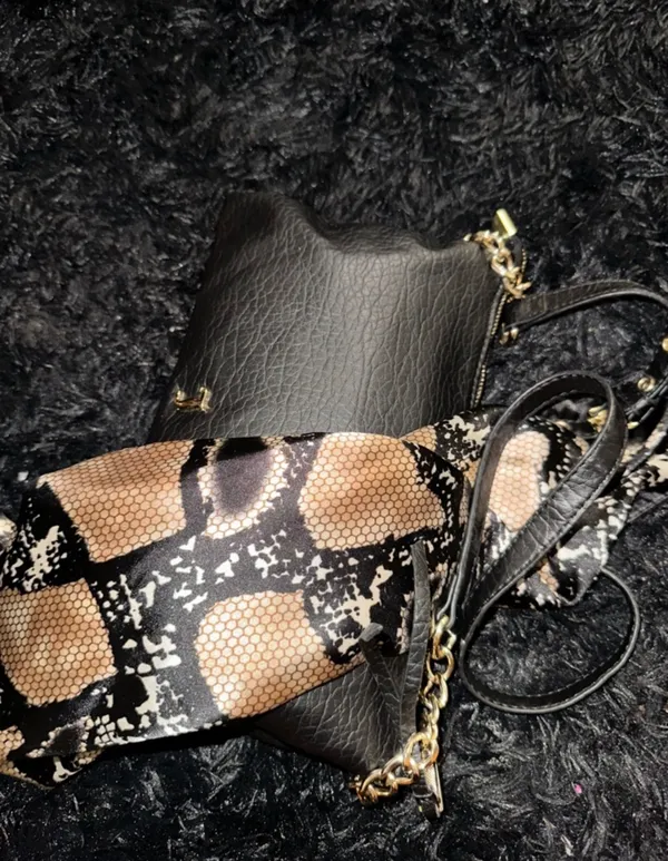 Juicy Couture classic black leather bag  - Image 2