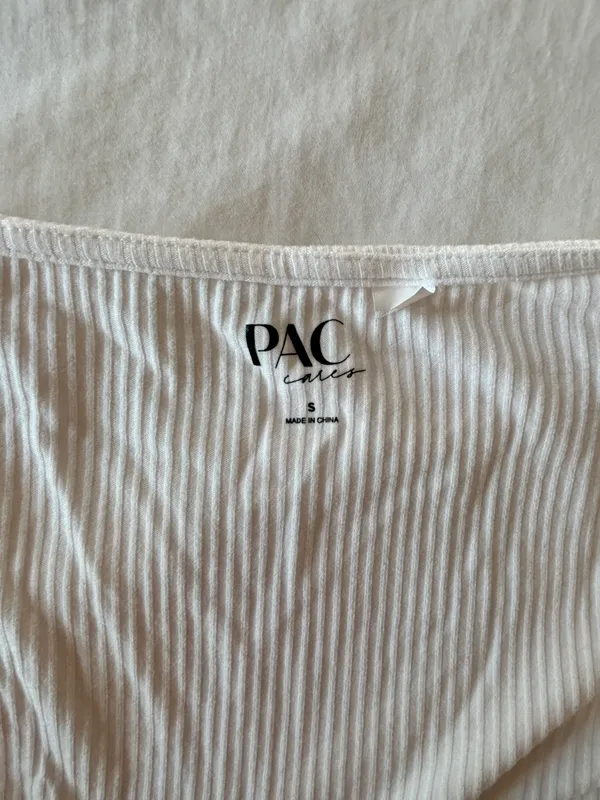 White Crop Top - Image 3