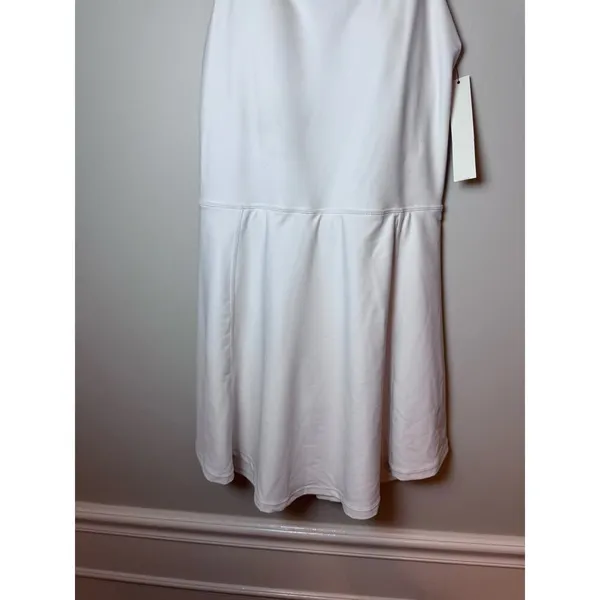 Aqua white athletic dress built in shorts size small tennis dress NWT $88 - Image 4