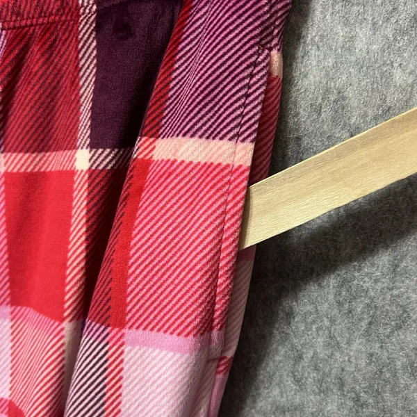 Joyspun XL Pink Red Plaid Pajama‎ Set Sleepwear Loungewear Long Sleeve Soft - Image 12