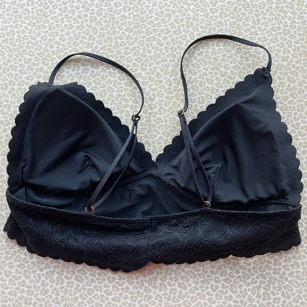 Urban Outfitters Out from UnderBlack Lace Bralette - Image 6