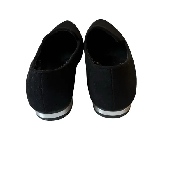 Seychelles Womans Size 5.5 Ruby‎ III Black Faux Suede Flats Vegan Office Capsule - Image 4