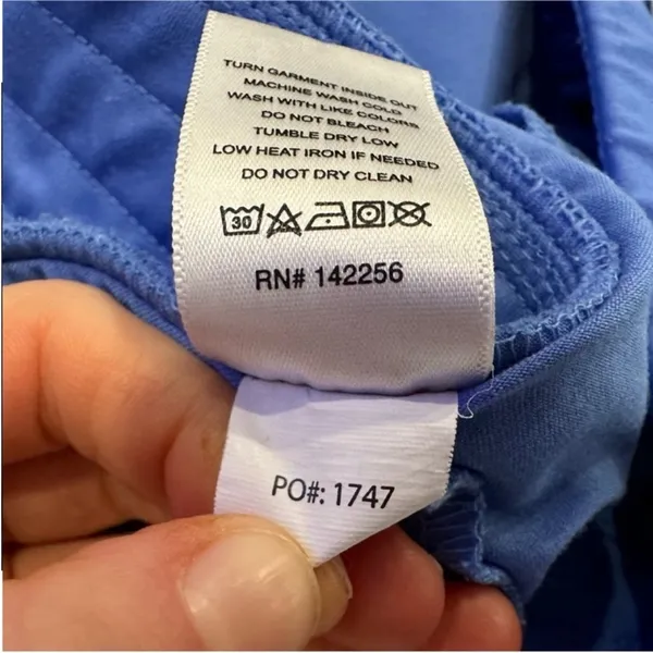 Figs Zamora Scrubs Pants Jogger Blue Medium Tall - Image 8